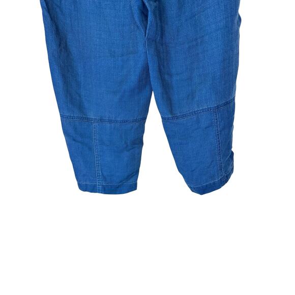 J. Jill Indigo Pure Jill Blue Chambray Denim Pull on Stretch Pants Medium Petite - Picture 9 of 15